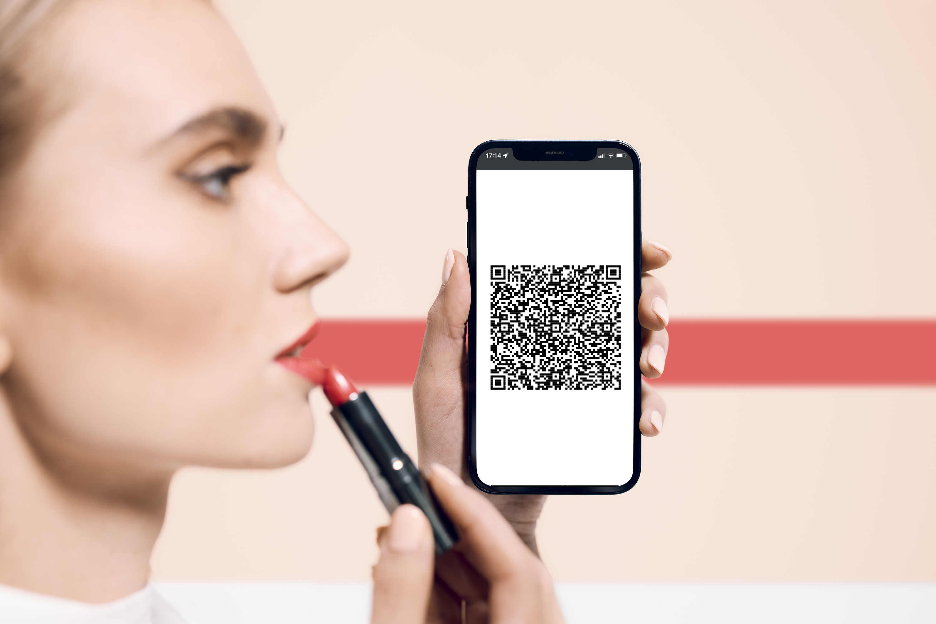 QR CODE IN BEAUTY