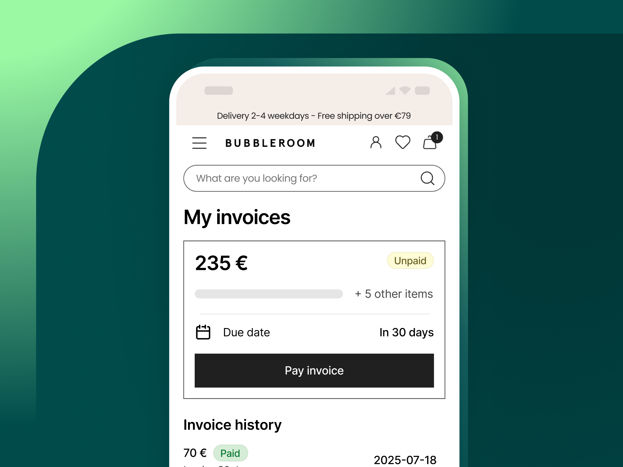 Pay where you shop